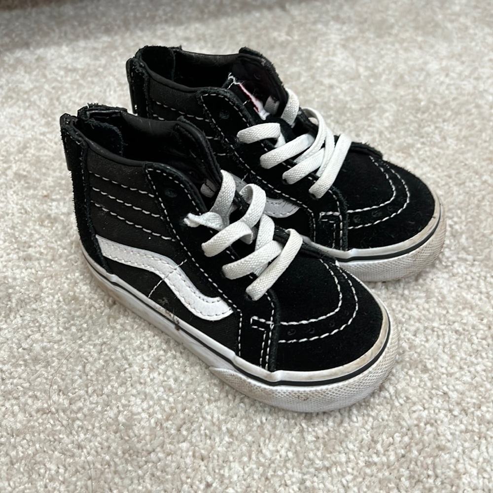 Used toddler high top vans